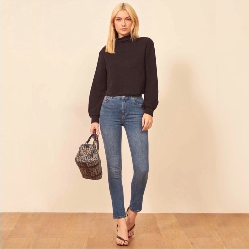 Reformation Harper skinny jeans